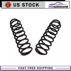 Set of 2 Rear Coil Springs For 2011-2014 Ford Mustang Base GT 3.7L 5.0L 17" 18" - Foto 1 di 6