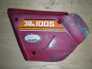 1980 Honda Xl 100 Air box Cover/ Number Plate - Picture 1 of 7
