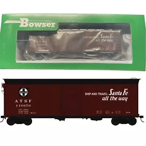 Bowser #43143 HO Scale 40' Boxcar ATSF Santa Fe Super Chief Slogan Road #140635 - Picture 1 of 4