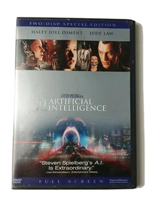 A.I. ARTIFICIAL INTELLIGENCE - SPECIAL ED. 2-DISC DVD MOVIE, HALEY JOEL OSMENT - Picture 1 of 7