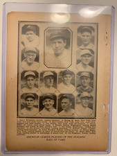 1928 Spalding BABE RUTH LOU GEHRIG WAITE HOYT NEW YORK YANKEES HOF Photo 5"x7"