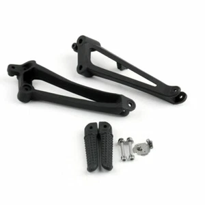 Aluminum Alloy Rear Fußrasten Foot Peg Brackets Für Yamaha 2009-11 YZF AH Blk AH - Picture 1 of 4