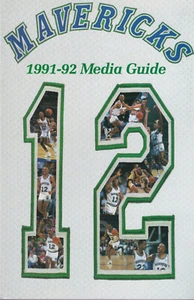 Guía de medios de baloncesto de la NBA Dallas Mavericks 1991-92 - Imagen 1 de 1