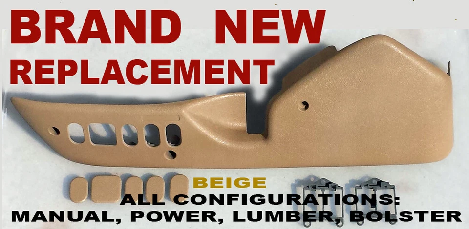 1988 1989 1990 1991 1992 1993 1994 1995 Mercury Sable SEAT TRIM PANEL - NEW - Image 1 of 1