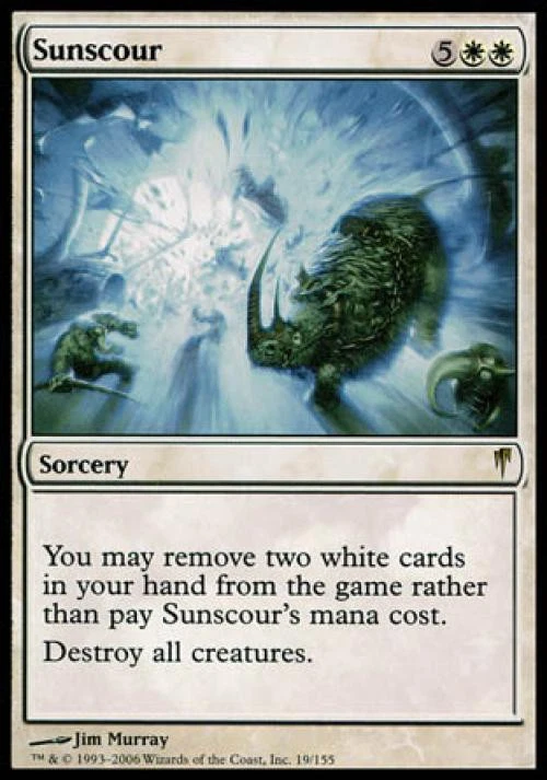 MTG English Sunscour NM Normal Coldsnap - Image 1 of 1