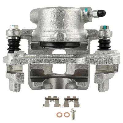 For 1989-1992 Chevrolet Tracker L4 1.6L Front Left Brake Calipers w/ Bracket - Image 1 of 4