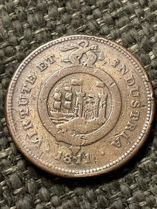 1811 ONE PENNY CONDER TOKEN UK Bristol and South Wales - Picture 1 of 2