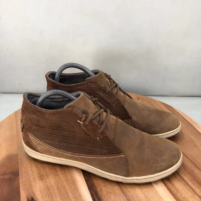 Женские коричневые кожаные Merrell Ashland Chukka размер 9 на шнуровке комфорт на лодыжке - Изображение 1 из 4