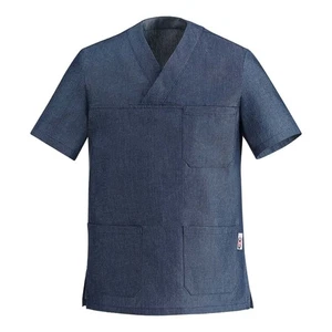 Leonardo Jeans Kochjacke Kurzarm - Egochef - Arztuniform - Bild 1 von 1