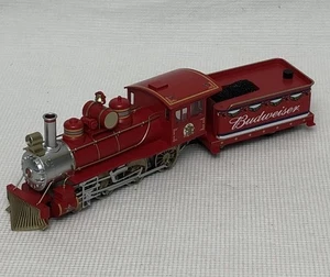 Hawthorne Village Budweiser Lokomotive (Zuglok & Tender) Holiday Express - Bild 1 von 24