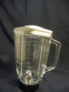 Centro de cocina Oster 957 vintage batidora de vidrio de repuesto con tapa y hoja - Imagen 1 de 4