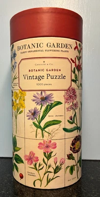 Rompecabezas Cavallini & Co Vintage - Jardín Botánico - Rompecabezas 1000 Piezas -100% Completo Foto 1 de 4