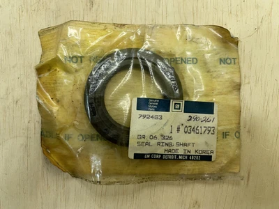 Sello de cubo de rueda delantera genuino GM OEM 88-93 Pontiac LeMans 03461793 - Nuevo de Lote Antiguo Foto 1 de 3