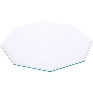 Plymor 10" Octagon, 5mm Thick Beveled Clear Glass - Picture 1 of 1