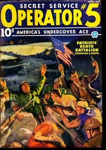 Operator #5 - 08.09.36 - Zustand: sehr guter Zustand - Patriots' Death Battalion - Hero PULP - Bild 1 von 1