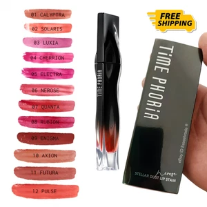 TIME PHORIA Lip Stain Gloss - 12H Long Lasting Liptint Waterproof - Bild 1 von 29