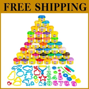 Juego de 40 piezas de arcilla y masa para fiestas de cumpleaños - Imagen 1 de 10