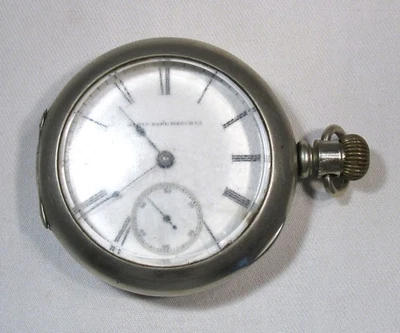 Винтажные карманные часы Elgin GM Wheeler 1888 ETC10825 - Изображение 1 из 4