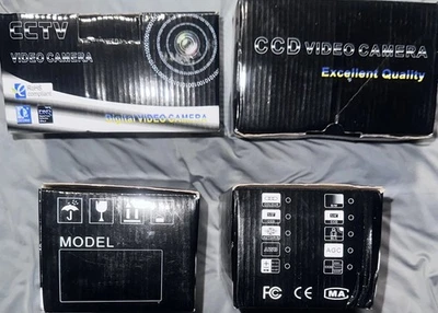 (4 total) CCTV STAR sd-420s sharp 1/4" color ccd 420 tv line security cameras - Image 1 of 4