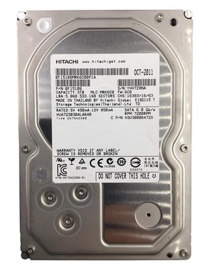 Lot Of 16 Hitachi HUA723030AL640 3TB SATA 6gb/s 3.5" 7200rpm 64mb HDD 0F15106  - Image 1 of 4