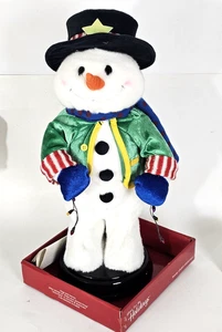 Vintage Gemmy Animated Booty Shaking Snowman 18" H "Shake Your Groove Thing" - Picture 1 of 15