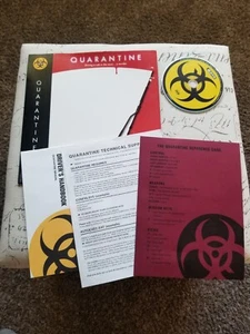 Quarantine Gametek 1994 PC game with sleeve and literature - Picture 1 of 7