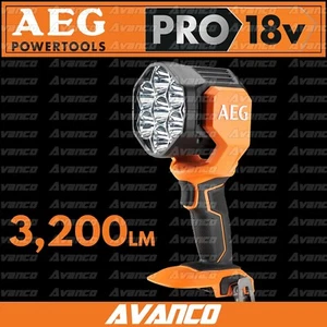 AEG 18V Spotlight LED Torch Flashlight 3200lm Tool Only A18SPL BRAND NEW - Picture 1 of 4
