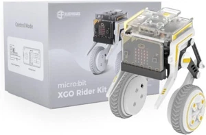 Micro bit XGO Rider Kit Makecode Programing Two-Wheeled Robot Self Balancing Car - Picture 1 of 6