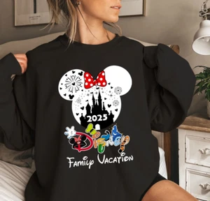Disney 2025 Hoodie, Minnie Mouse Disney Schloss Familie Urlaub Sweatshirt - Bild 1 von 6