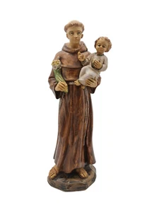 MALSINER HANS VINTAGE SAINT ANTHONY OF PADUA 9.5 INCH SCALE STATUE - AUTHENTIC - Picture 1 of 7