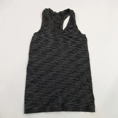 Camiseta sin mangas para mujer mediana ligera entrenamiento elástica gris sin marca Foto 1 de 4