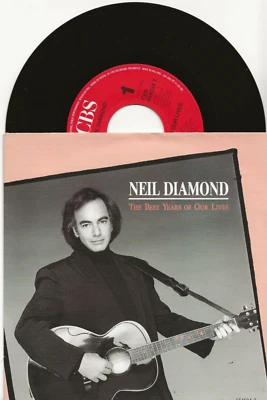 NEIL DIAMOND THE BEST YEARS OF OUR LIVES SINGLE FROM NETHERLANDS, MINT - Image 1 of 2
