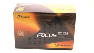 NEW Seasonic Focus GM-750 750W Power Supply New - Picture 1 of 6