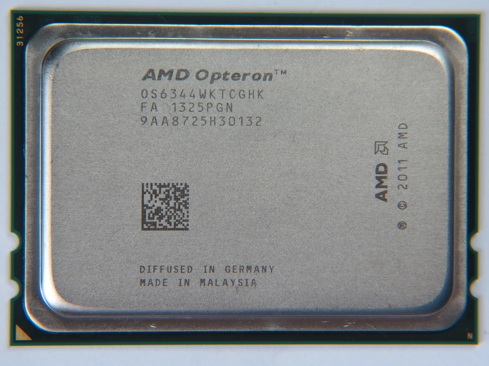 AMD OPTERON 12-CORE PROCESSOR 12C 6344 2.6GHZ 16MB L3 CACHE CPU OS6344WKTCGHK - Image 1 of 1