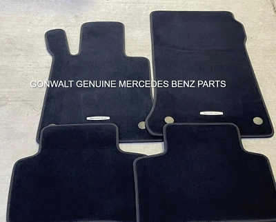 Mercedes Benz Genuine GLK350 GLK250 2010-2015 Floor Mats Set 4 OE 20468059009F87 - Image 1 of 4