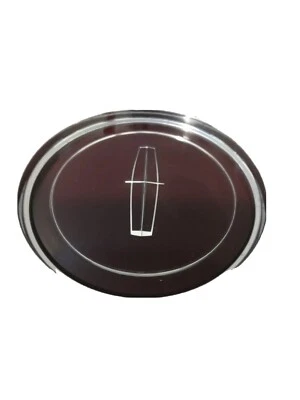 Tampa central vintage Lincoln Mark VII Continental Borgonha Wheel 1984-1993 fabricante de equipamento original - Imagem 1 de 4