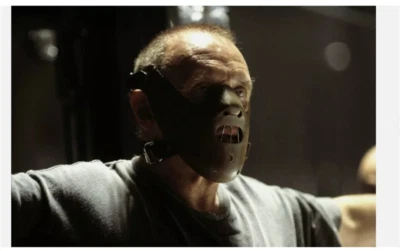 Silence Of The Lambs Hannibal Lecter Resin Mask Cosplay Props 2 Color Halloween - Image 1 of 4