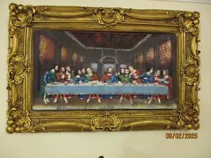 THE LAST SUPPER PAINTING - Picture 1 of 5