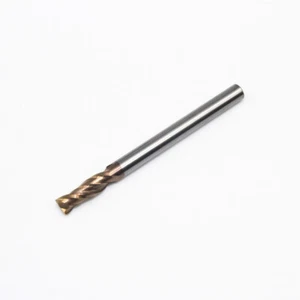 1Pcs HRC55 4mm-50L CNC Carbide End Mill Drill Bit 2 Fulte Tungsten Mill Cutter - Picture 1 of 6