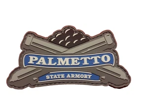 PALMETTO STATE ARMORY Tactical Shooters Patch SHOT-SHOW 2025 crossed canons NEW - Picture 1 of 6