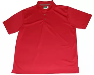 Ben Hogan Performance Power Air Golf Polo Shirt Red Men Size Large EUC - Picture 1 of 5