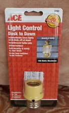 ACE Light Control Dusk To Dawn Security & Safety Indoor Outdoor "Free Shipping"