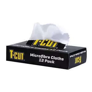 T-Cut 12 Large Microfibre Cloths Cleaning Detailing Towel Drying Polishing - Picture 1 of 9
