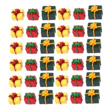 30Pcs chrismas gifts Xmas Tree Pendants Miniature Christmas Tree