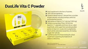 DuoLife, Vita C Pulver 15 x 7g (100% natürliche Ergänzung), Sale - Bild 1 von 3