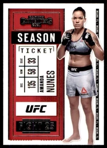 2021 Panini Chronicles Contenders UFC Amanda Nunes #7 - Picture 1 of 2