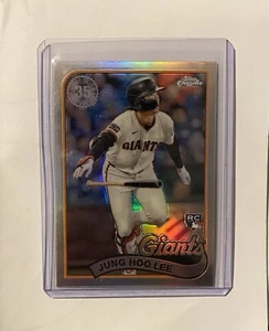 2024 Topps Chrome Update Jung Hoo Lee 89’ Rookie 35th Anniversary Refractor - Picture 1 of 2