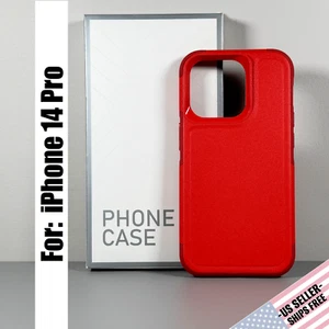 Case for iPhone 14 Pro - Adventurous Red | Dual Layer | Magnetic | Wrist Strap - Picture 1 of 17