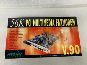 Harmony 56k PCI Multimedia Fax Modem and Sound Card Combo BRAND NEW - Picture 1 of 5