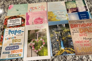 American Greetings ASSORTED GREETING CARDS Family Lot Of 12 NEW! #6 - Picture 1 of 4